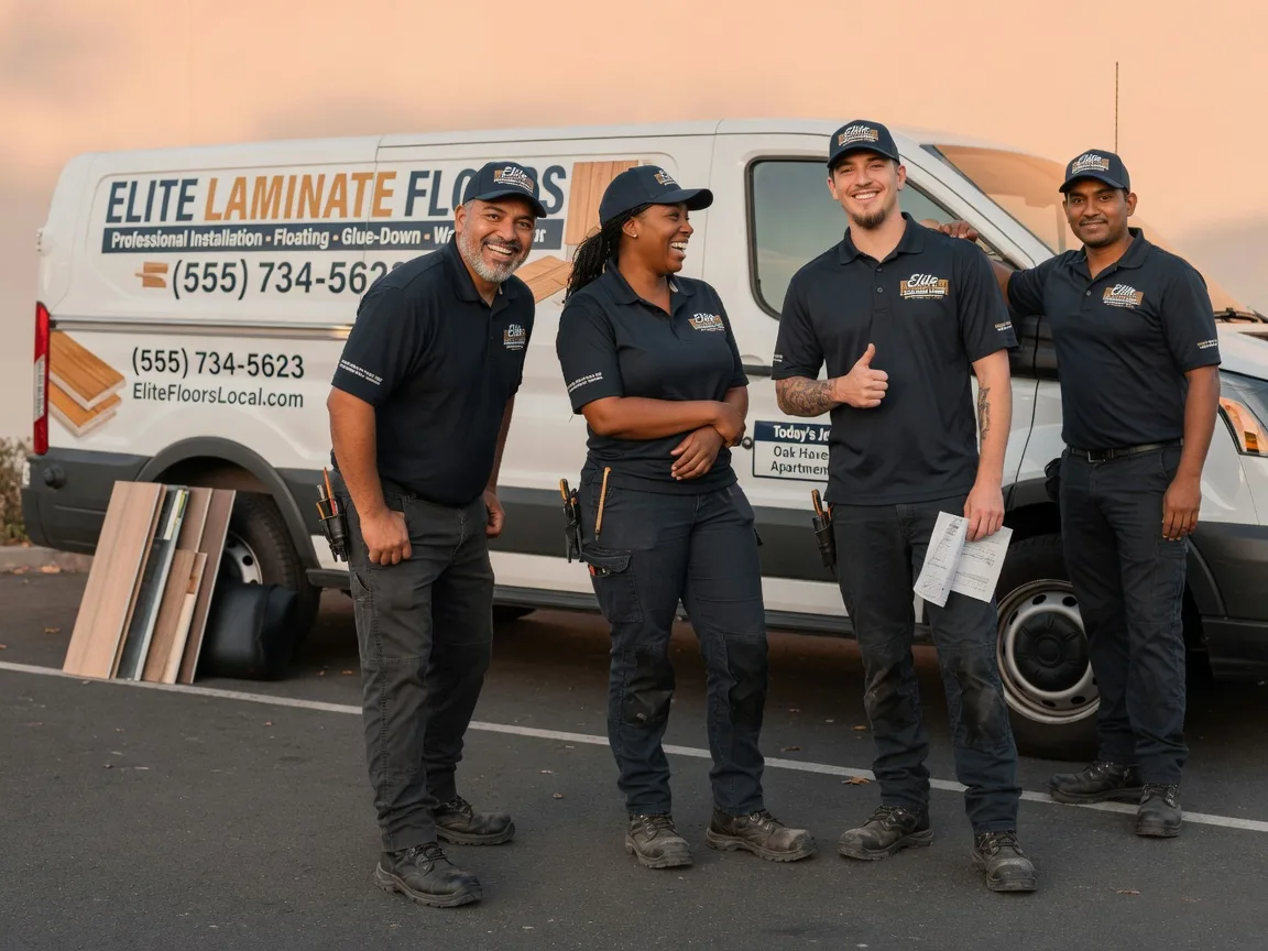 Laminate flooring installation company in Selma, IA